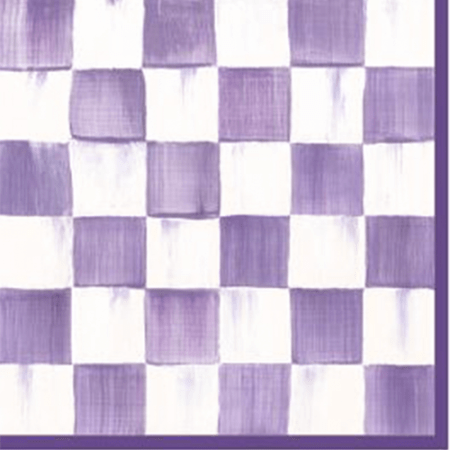 violet check cocktail paper napkins 21 violet check cocktail paper napkins 21