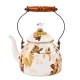 wild rose white 2 quart tea kettle 37 wild rose white 2 quart tea kettle 37