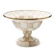 mocha check large compote 34 mocha check large compote 34