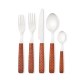 everyday leather 5-piece place setting 57 everyday leather 5-piece place setting 57