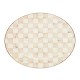 mocha check large oval platter 48 mocha check large oval platter 48
