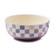 lilac check serving bowl 125 lilac check serving bowl 125