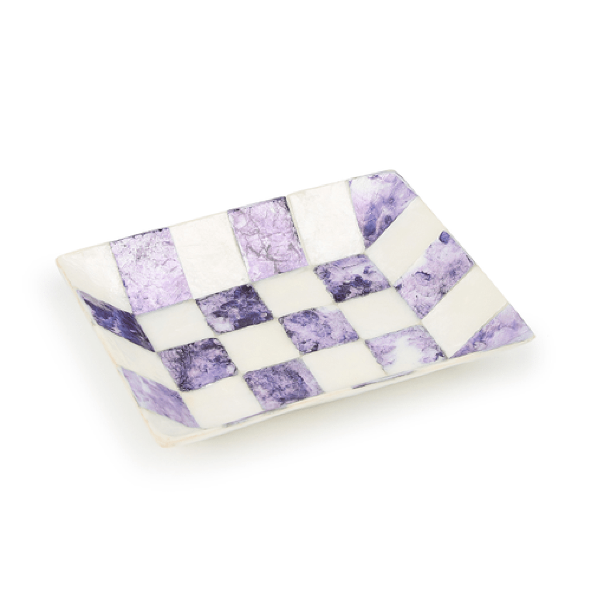 violet check capiz soap dish 17 violet check capiz soap dish 17