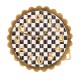 courtly check scalloped desk clock 1 courtly check scalloped desk clock 1