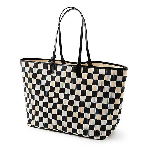 Courtly Check Marche Large Tote 1 Courtly Check Marche Large Tote 1