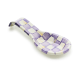 violet check spoon rest 116 violet check spoon rest 116