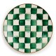 emerald check dinner plate 24 emerald check dinner plate 24