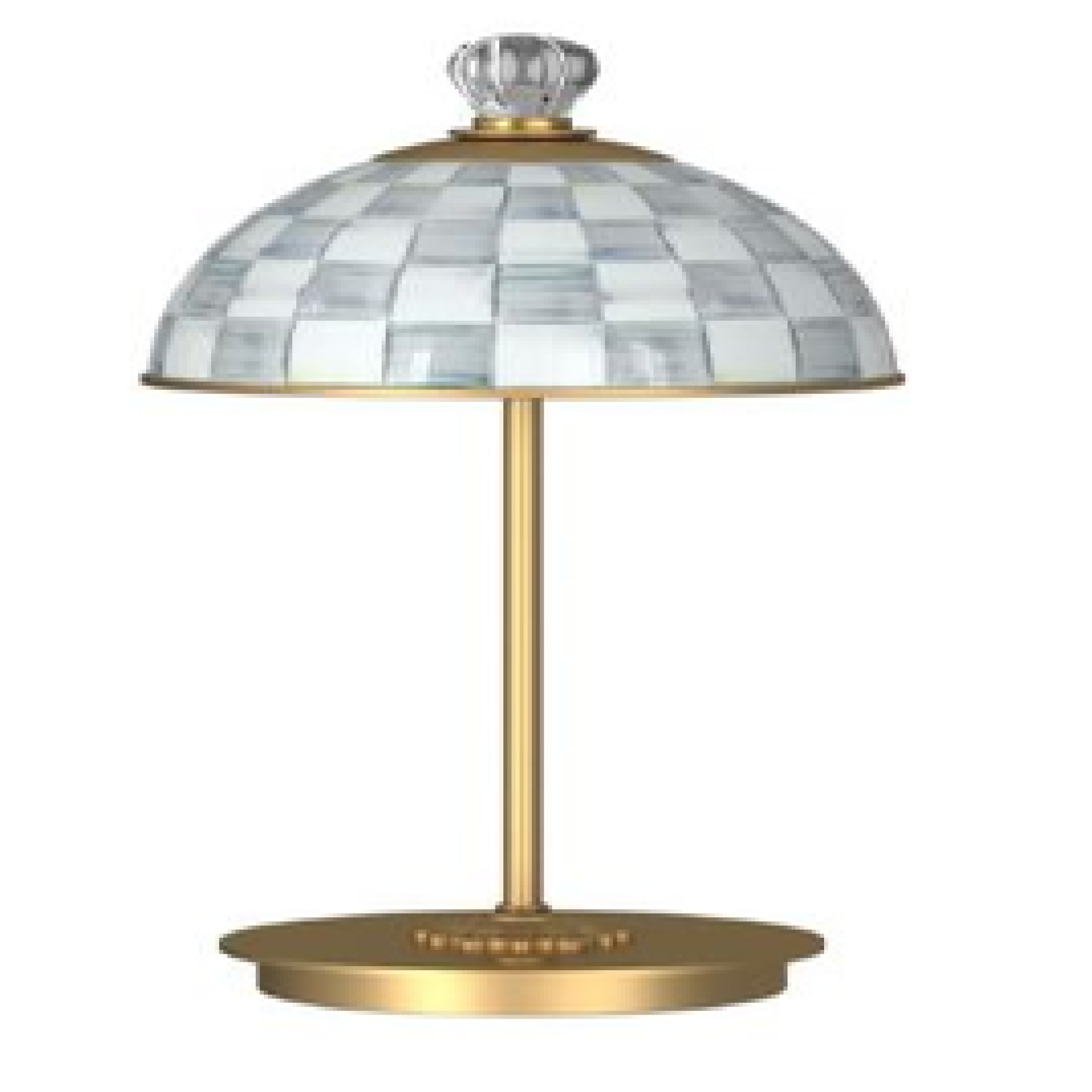 sterling check led rechargeable dome table lamp 144 sterling check led rechargeable dome table lamp 144