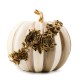 mocha stripe floral garland pumpkin 122 mocha stripe floral garland pumpkin 122