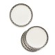 courtly check everyday lunch plates, set of 4 120 courtly check everyday lunch plates, set of 4 120