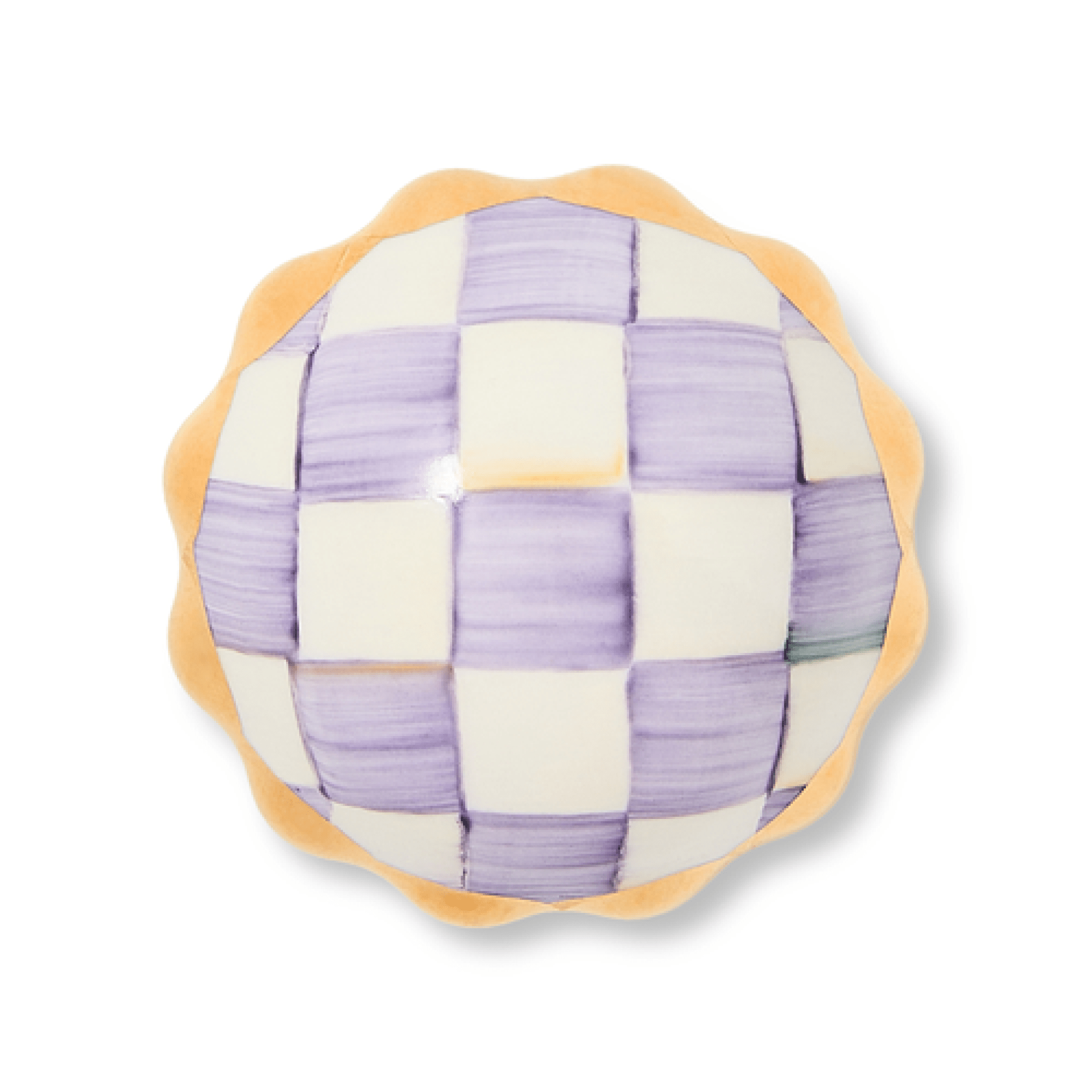 violet check petit four round knob 38 violet check petit four round knob 38