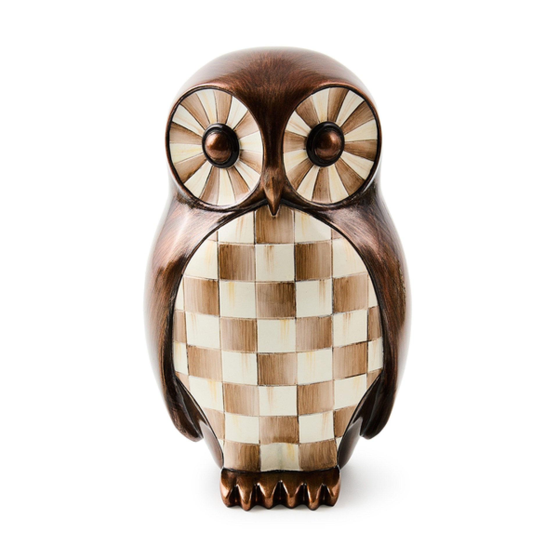 mocha check owl 39 mocha check owl 39