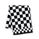 black check bath towel 25 black check bath towel 25