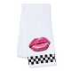 Pucker Up Check Hand Towel 2 Pucker Up Check Hand Towel 2