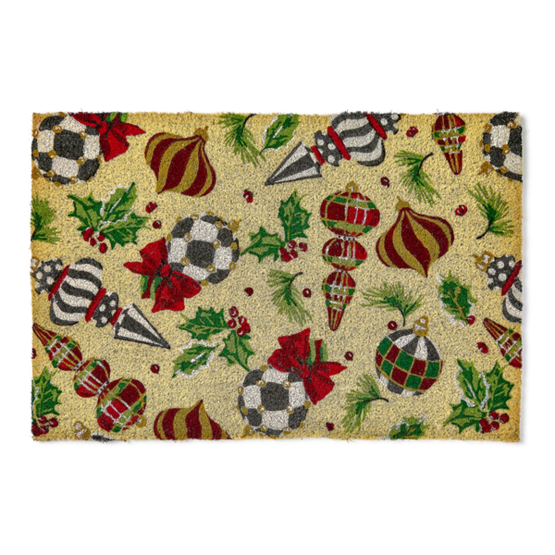 deck the halls entrance mat 33 deck the halls entrance mat 33