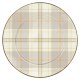 tartan latte salad plate 31 tartan latte salad plate 31