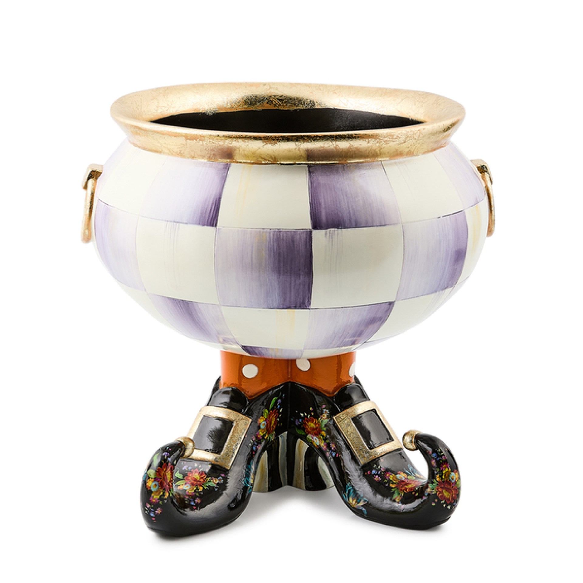 halloween fergal violet check cauldron 75 halloween fergal violet check cauldron 75