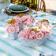 Berry & Thread Petite Parterre Garden Half Circle Vase Set/2 - Whitewash 36 Berry & Thread Petite Parterre Garden Half Circle Vase Set/2 - Whitewash 36