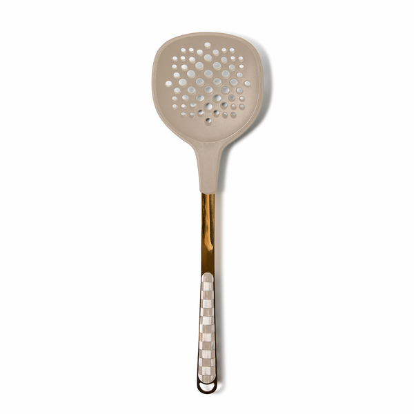 mocha check slotted turner 12 mocha check slotted turner 12
