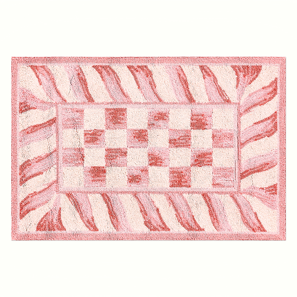rosy check 2 x 3 rug 71 rosy check 2 x 3 rug 71