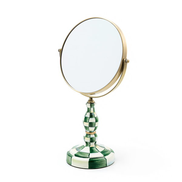 emerald check vanity mirror 62 emerald check vanity mirror 62