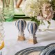 LAmour Toujours Hot Air Balloon Salt and Pepper Shakers Set/2 - Chambray 52 LAmour Toujours Hot Air Balloon Salt and Pepper Shakers Set/2 - Chambray 52