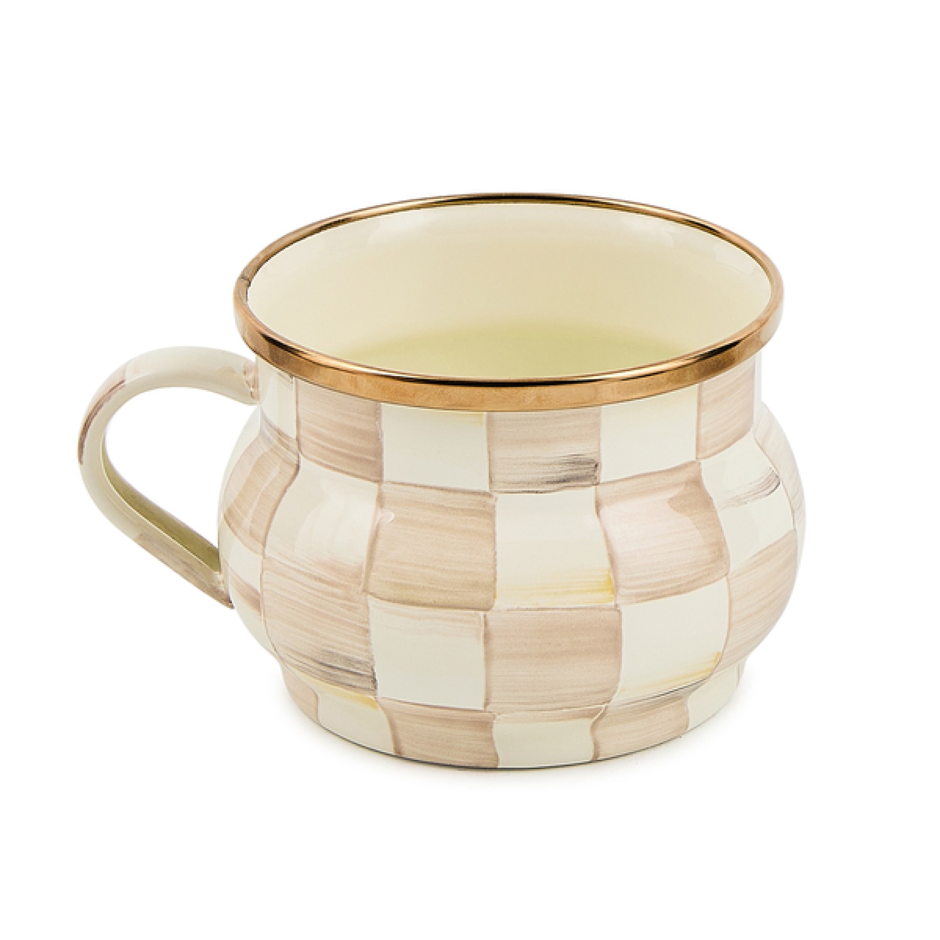 mocha check teacup 4 mocha check teacup 4