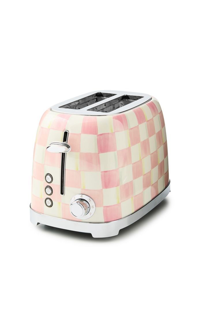 rosy check 2-slice toaster 63 rosy check 2-slice toaster 63
