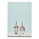 patience brewster santa penguins dish towel 82 patience brewster santa penguins dish towel 82