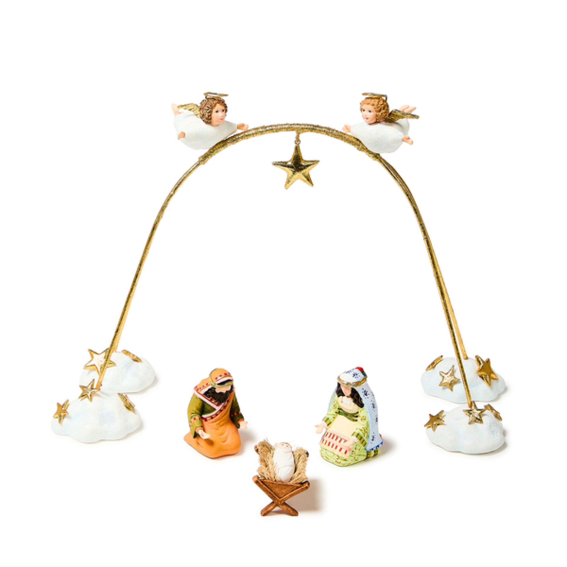 patience brewster nativity cherub angels mini arch set, set of 4 71 patience brewster nativity cherub angels mini arch set, set of 4 71