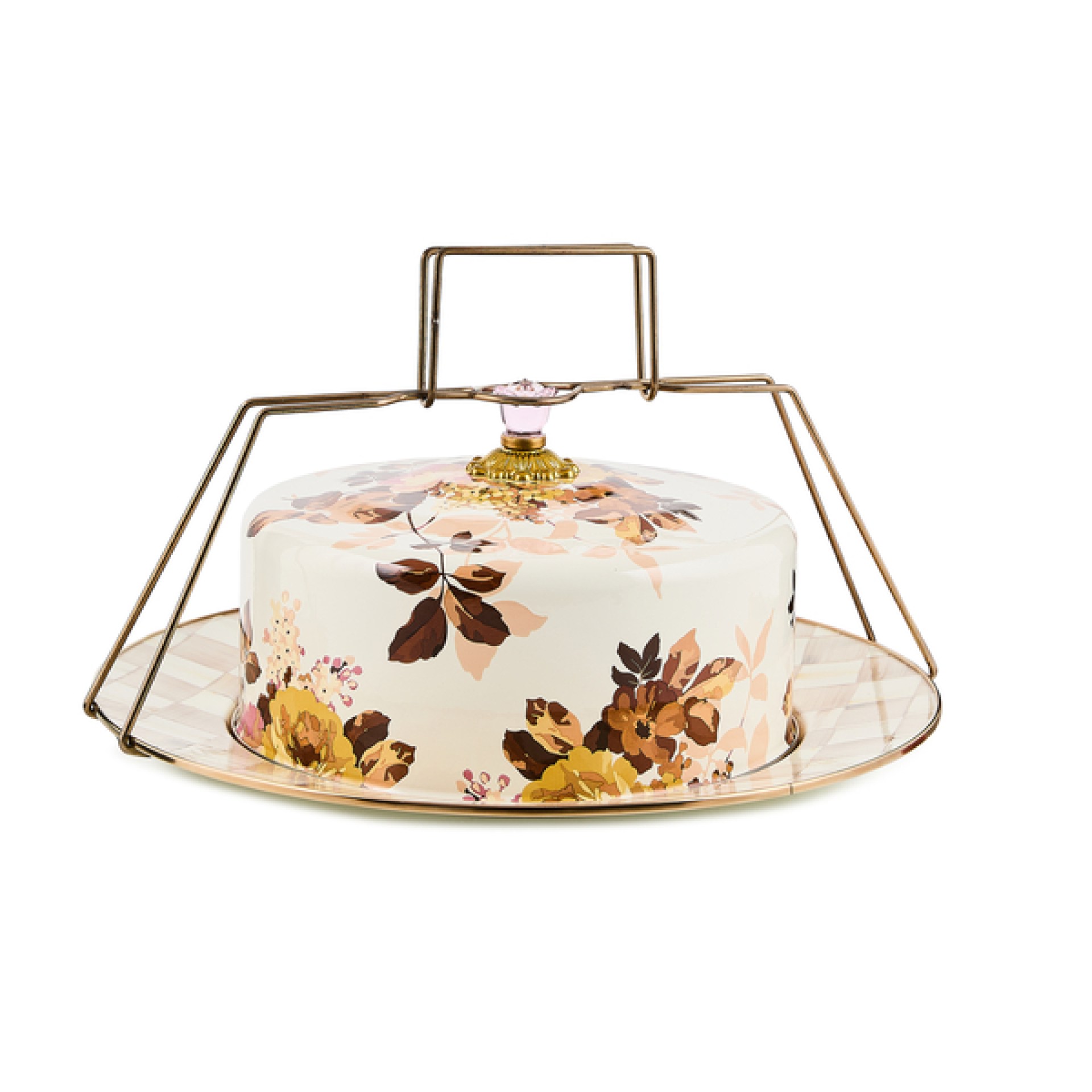 wild rose white cake carrier 86 wild rose white cake carrier 86