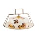 wild rose white cake carrier 86 wild rose white cake carrier 86
