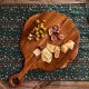 Puro Round Serving Board - Teak 24 Puro Round Serving Board - Teak 24