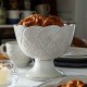 Le Panier Mystic Knot Footed Bowl - Whitewash 14 Le Panier Mystic Knot Footed Bowl - Whitewash 14