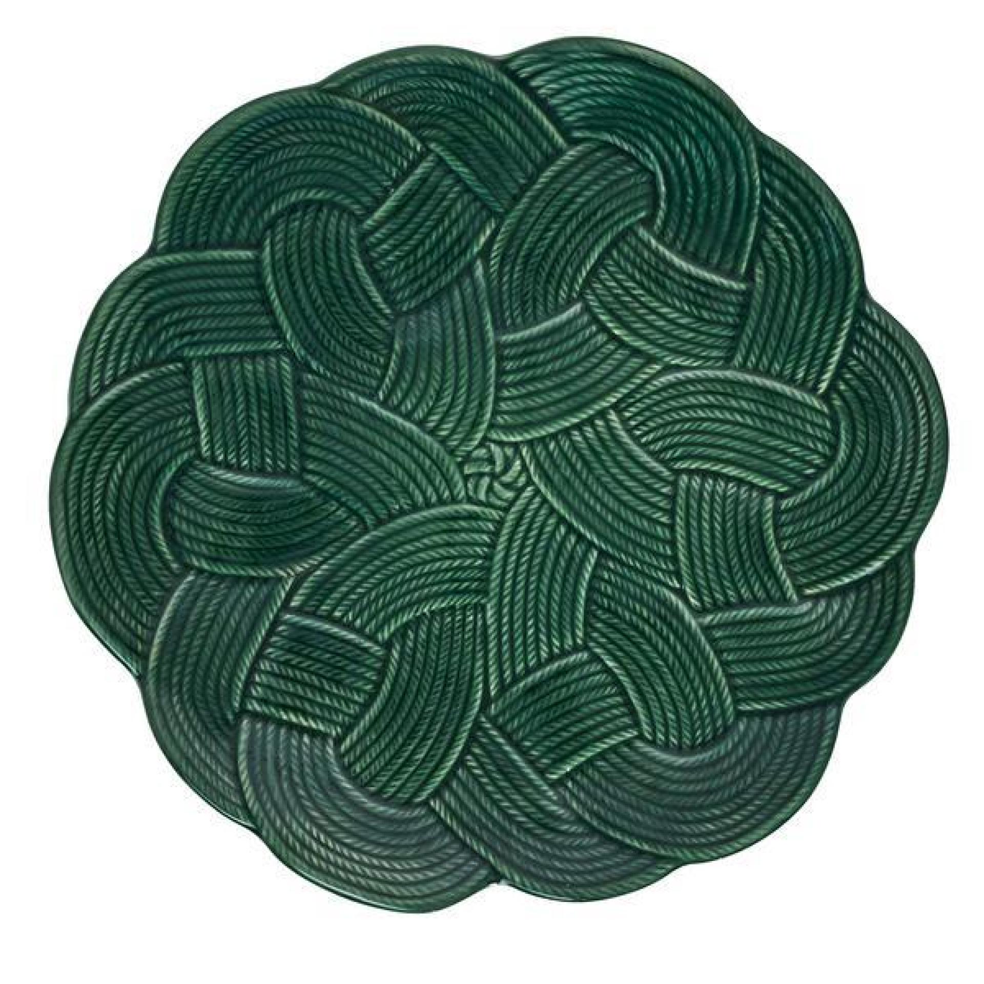 Le Panier Mystic Knot Charger/Platter - Basil 9 Le Panier Mystic Knot Charger/Platter - Basil 9