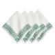 Iberian Border Napkin Set/4 - Evergreen 62 Iberian Border Napkin Set/4 - Evergreen 62