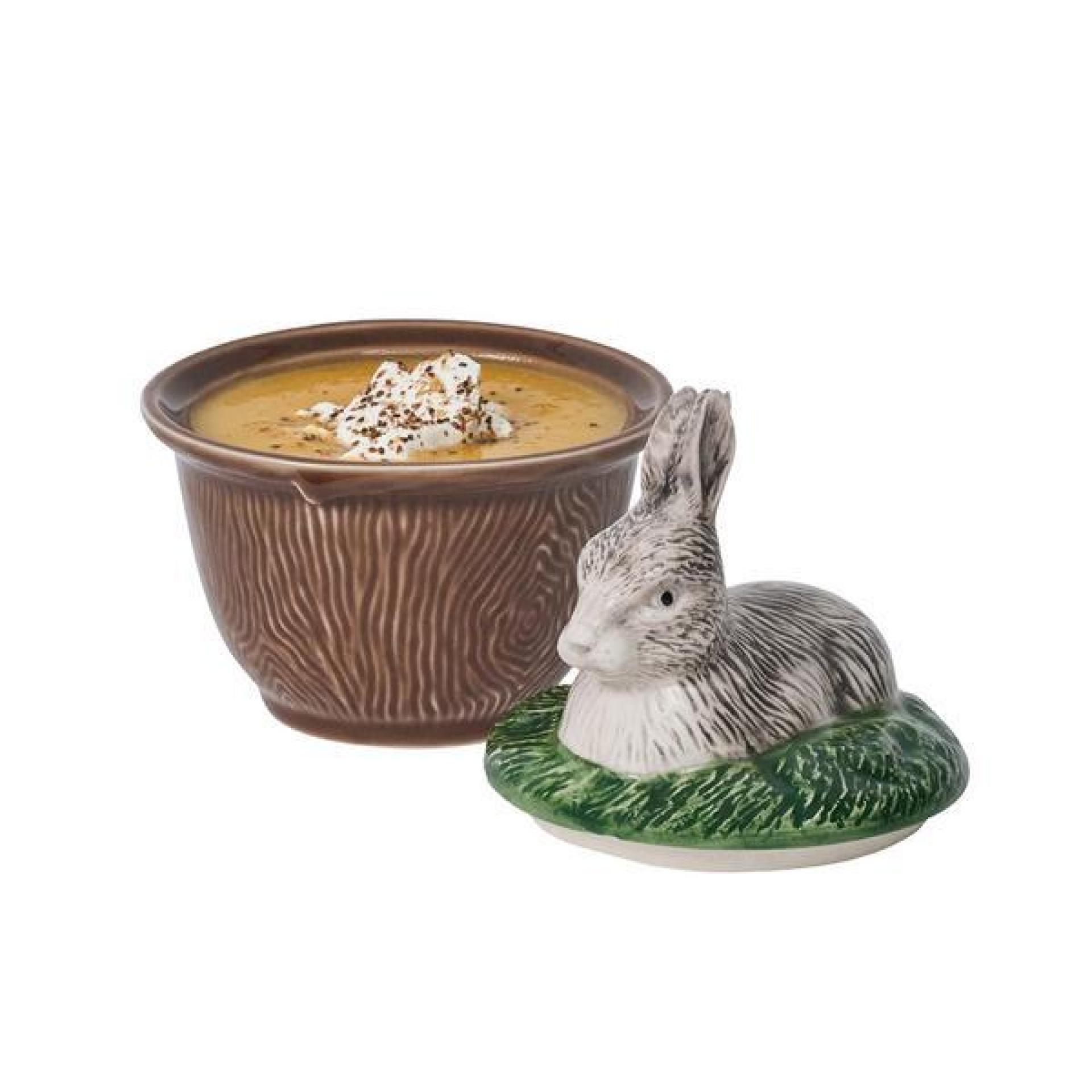 Forest Walk Rabbit Bowl with Lid - Multi 49 Forest Walk Rabbit Bowl with Lid - Multi 49