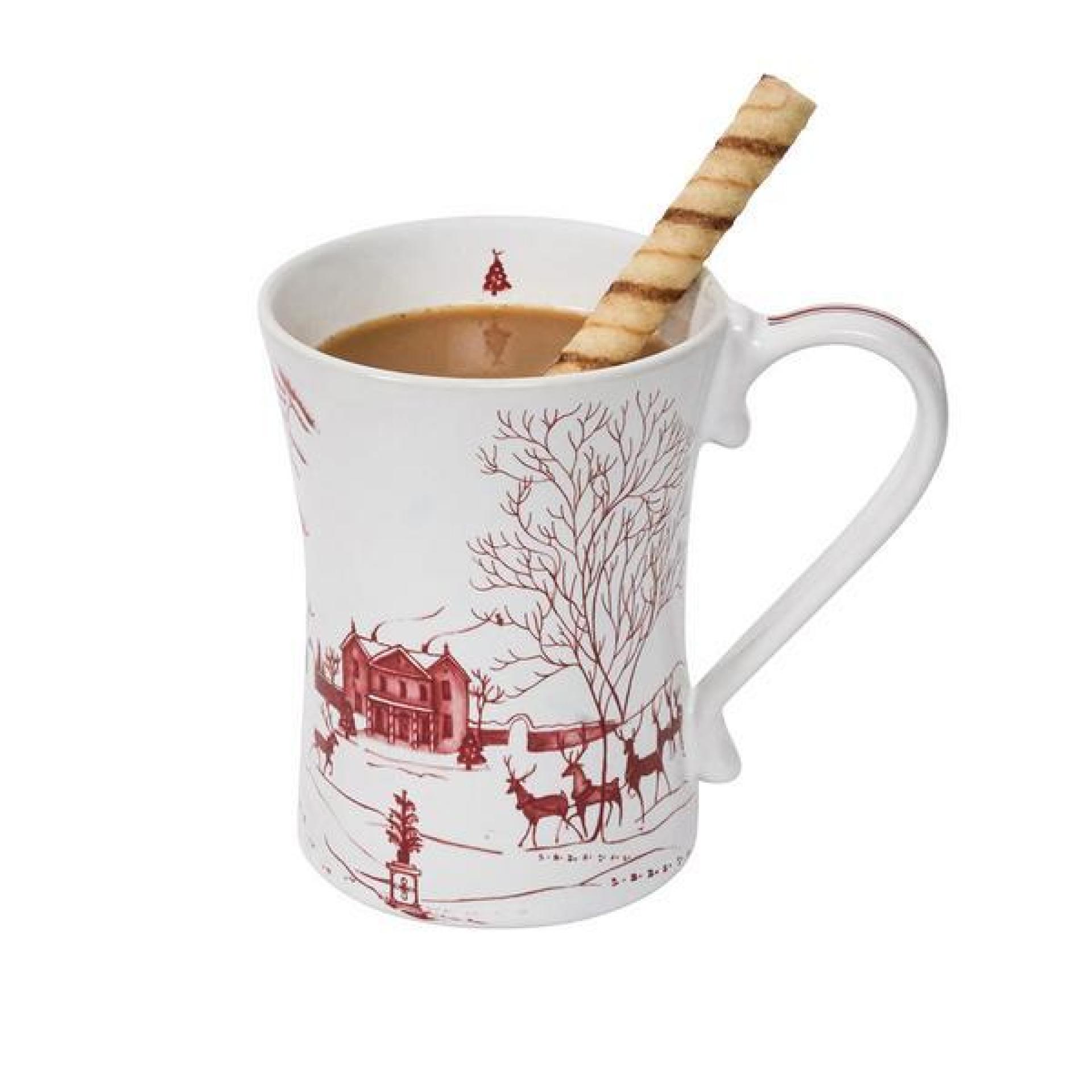 Country Estate Winter Frolic Mug - Ruby 13 Country Estate Winter Frolic Mug - Ruby 13