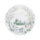 Country Estate Winter Frolic Dessert/Salad Plate - Evergreen 11 Country Estate Winter Frolic Dessert/Salad Plate - Evergreen 11