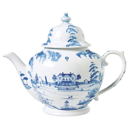 Country Estate Teapot - Delft Blue 1 Country Estate Teapot - Delft Blue 1