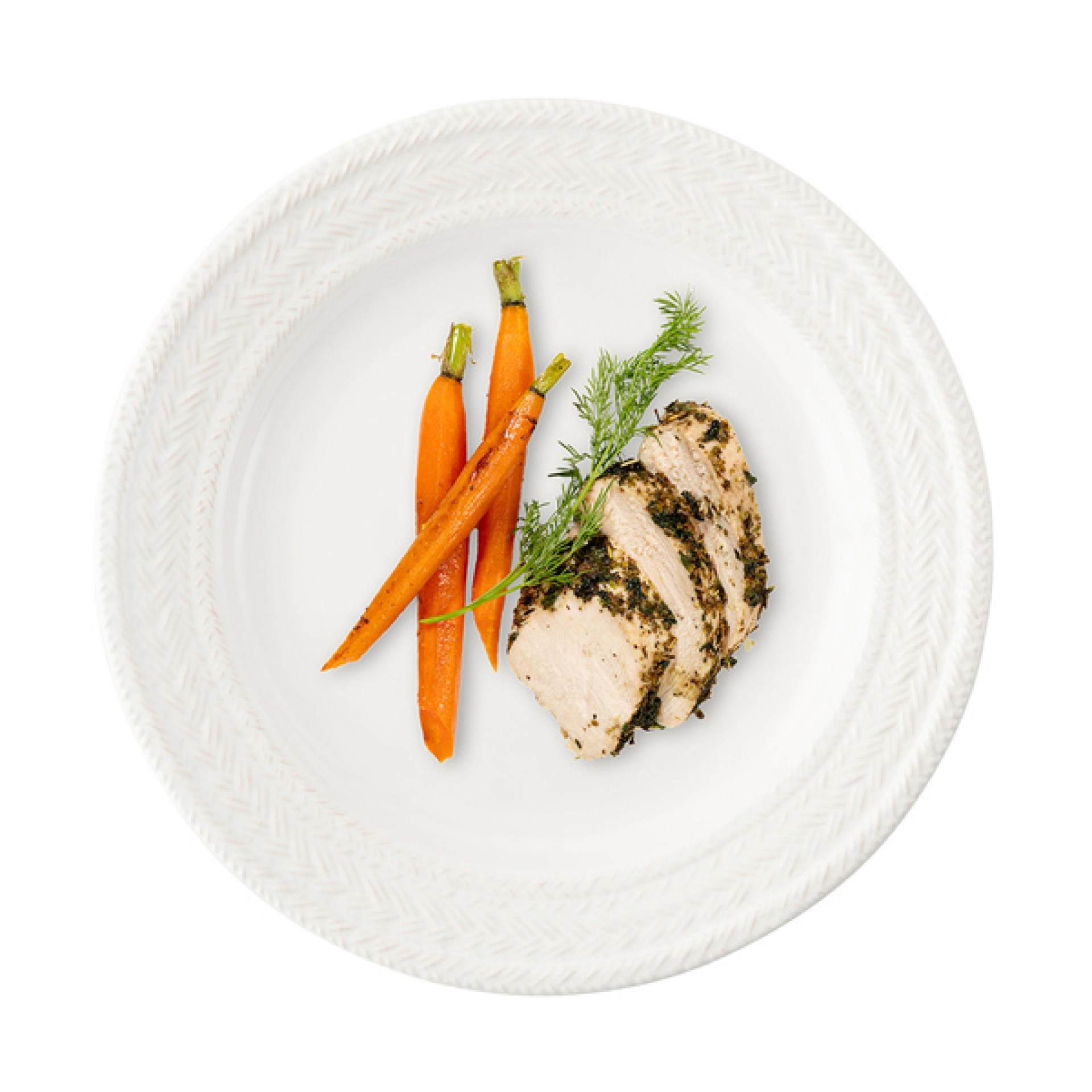 Le Panier Dinner Plate - Whitewash 9 Le Panier Dinner Plate - Whitewash 9