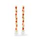 Poinsettia Dinner Candles, Set Of 2 3 Poinsettia Dinner Candles, Set Of 2 3