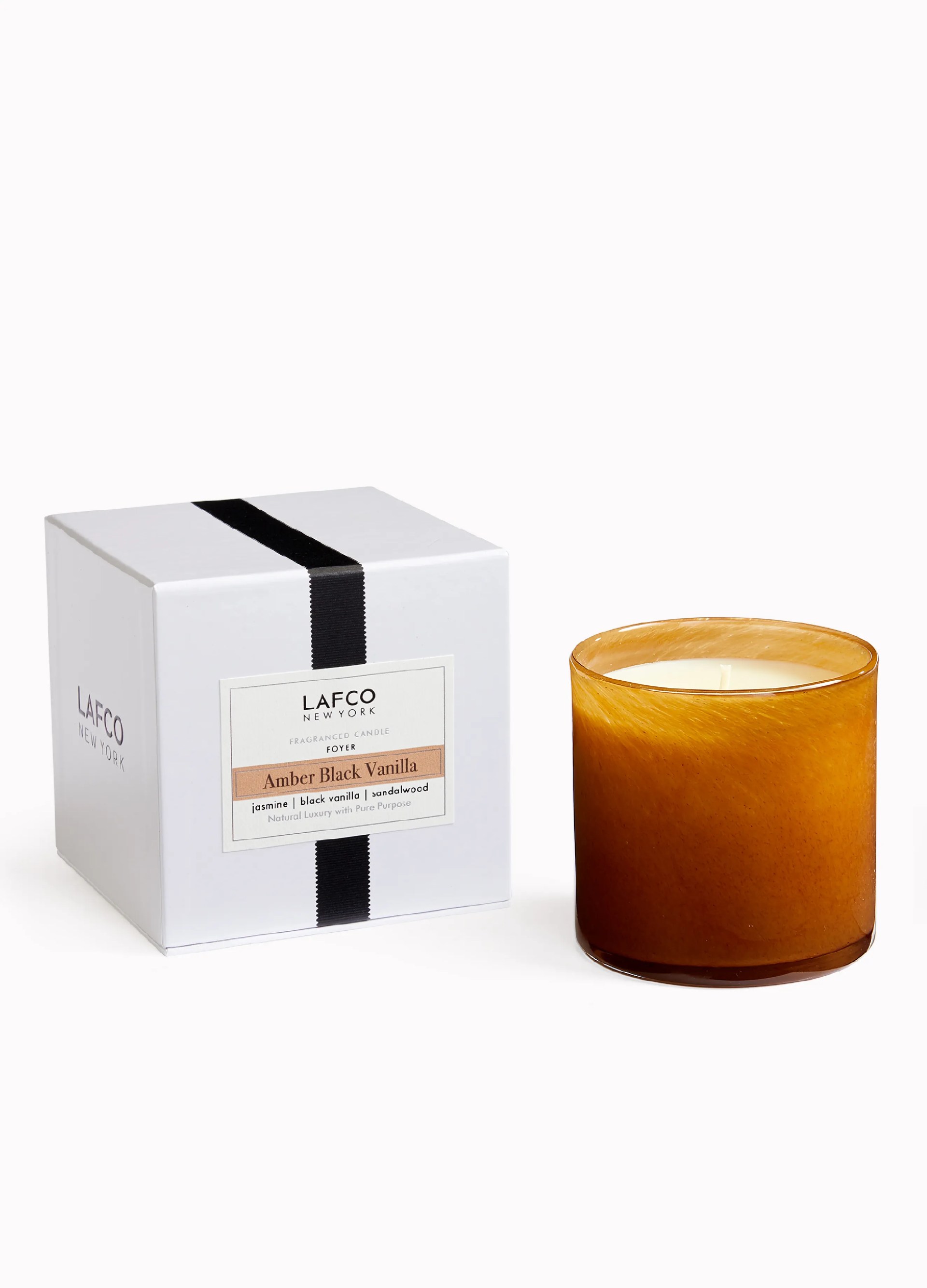 Amber Black Vanilla Signature Candle15.5oz 27 Amber Black Vanilla Signature Candle15.5oz 27