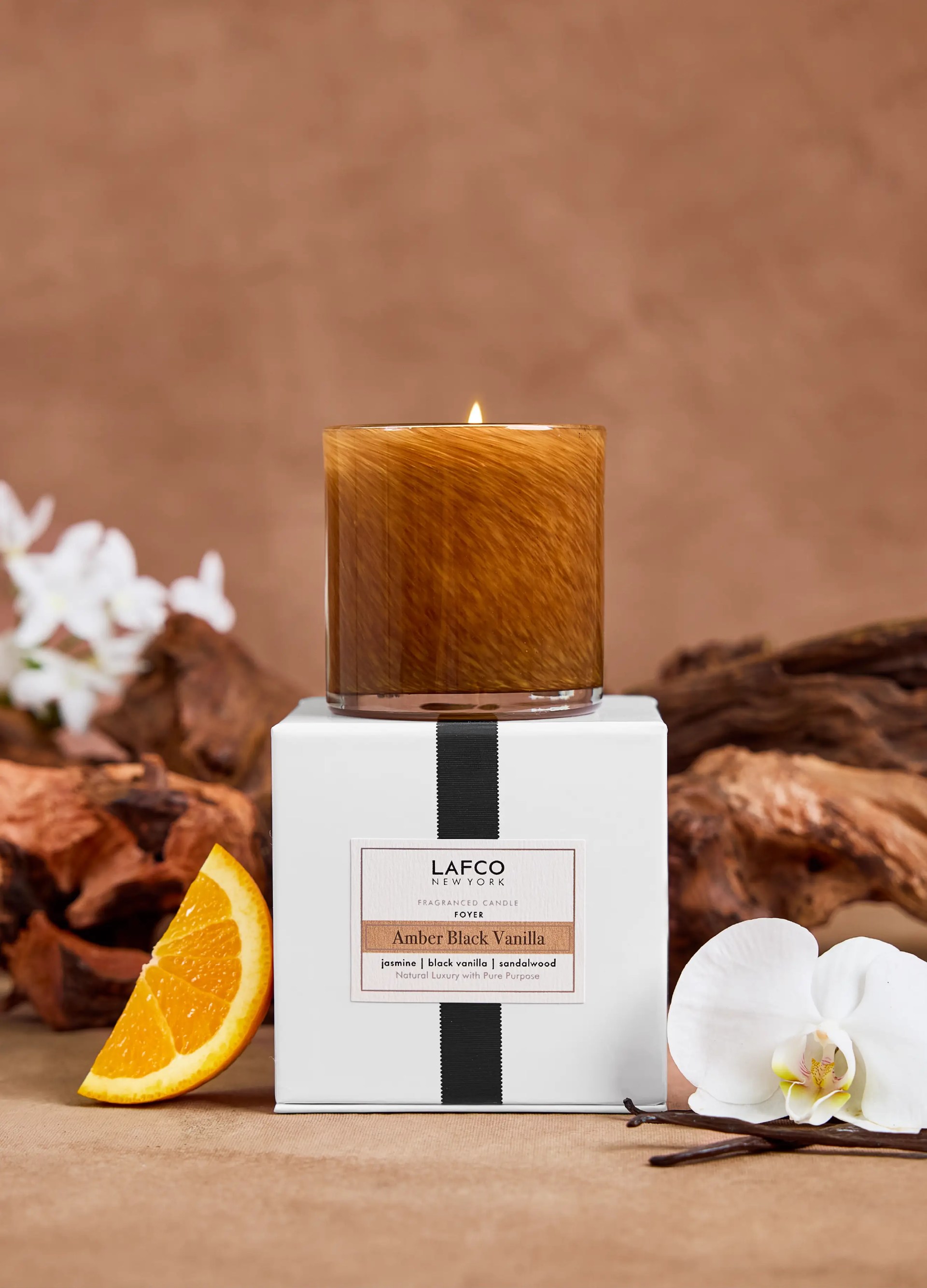 Amber Black Vanilla Classic Candle6.5oz 29 Amber Black Vanilla Classic Candle6.5oz 29