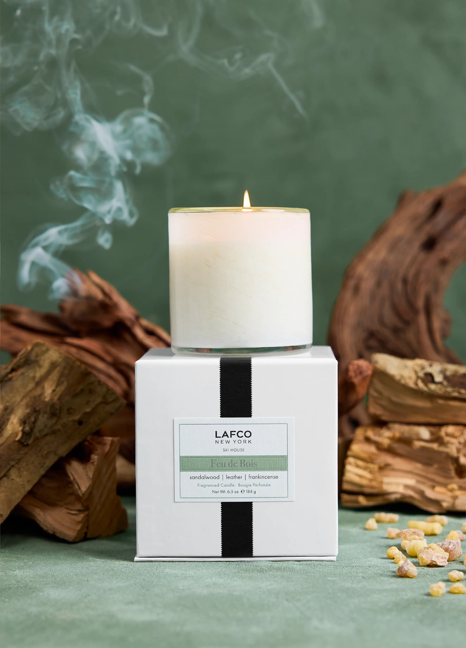Feu de Bois Classic Candle6.5oz 6 Feu de Bois Classic Candle6.5oz 6