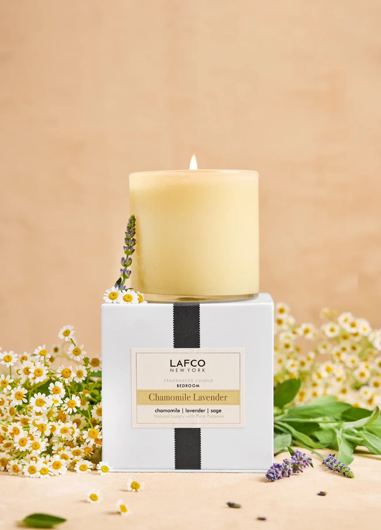 Chamomile Lavender Signature Candle15.5oz 9 Chamomile Lavender Signature Candle15.5oz 9