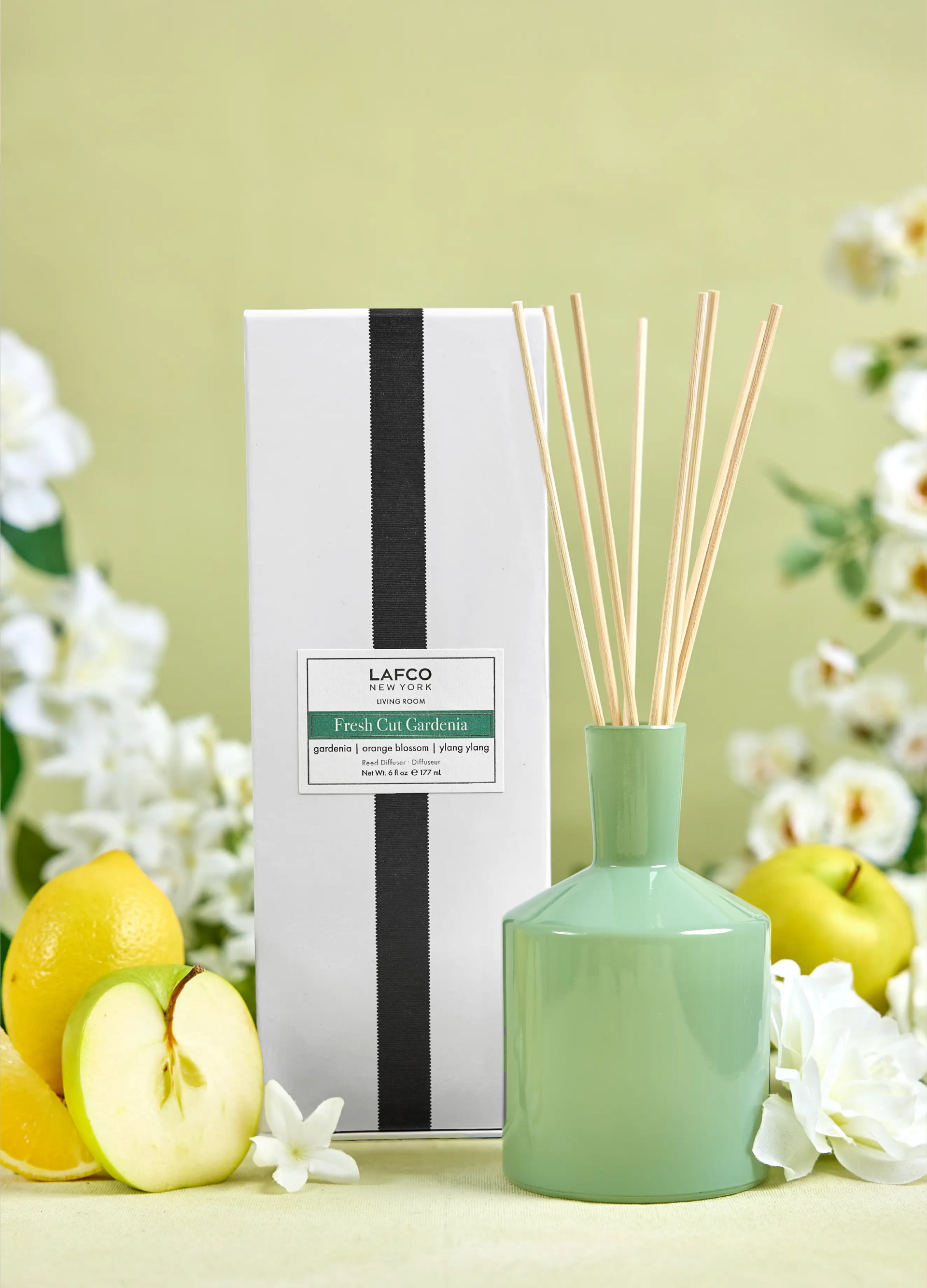 Fresh Cut Gardenia Classic Diffuser6oz 18 Fresh Cut Gardenia Classic Diffuser6oz 18