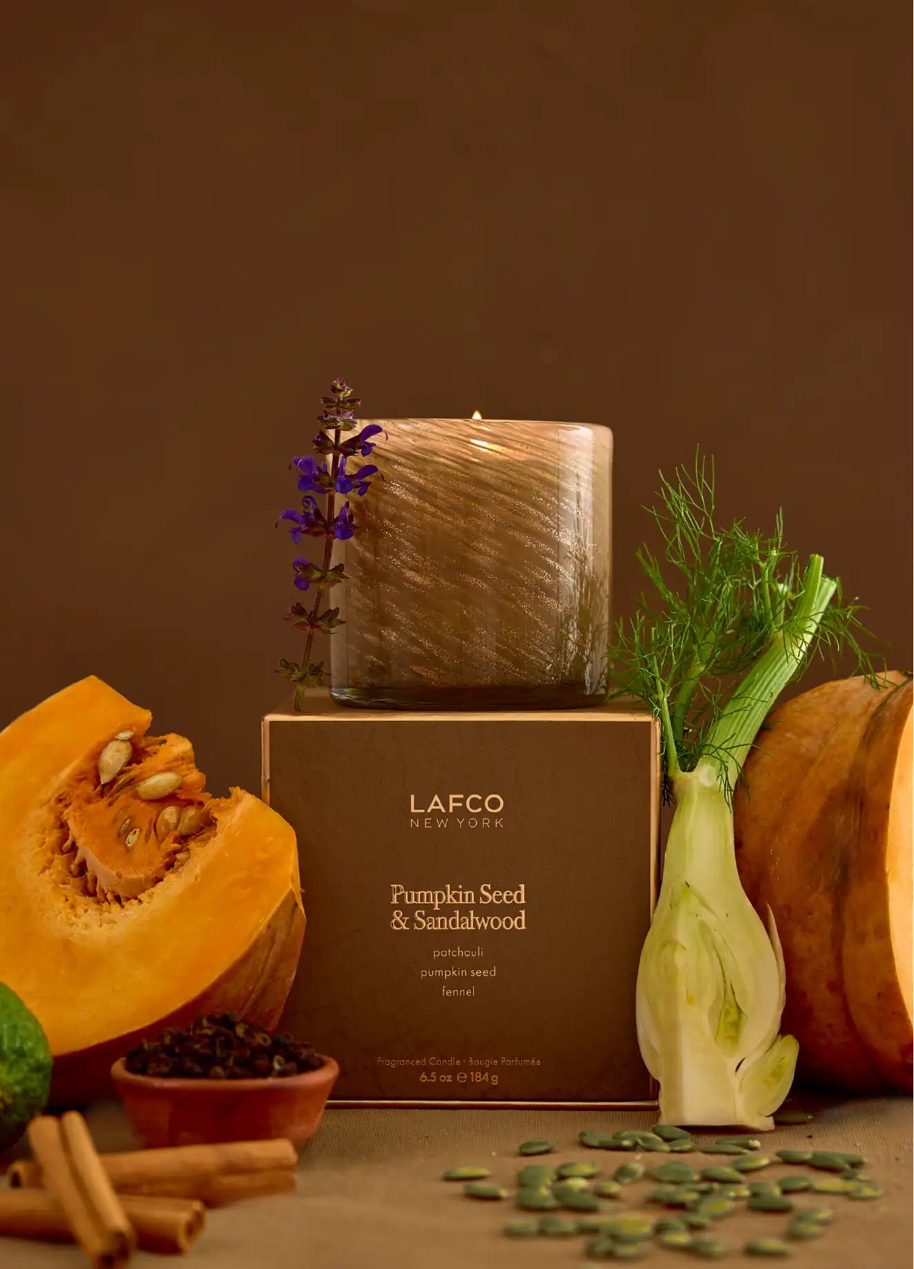 Pumpkinseed & Sandalwood Classic Candle6.5oz 11 Pumpkinseed & Sandalwood Classic Candle6.5oz 11