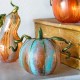 Pumpkins Figural Blue Glass Pumpkin 66 Pumpkins Figural Blue Glass Pumpkin 66