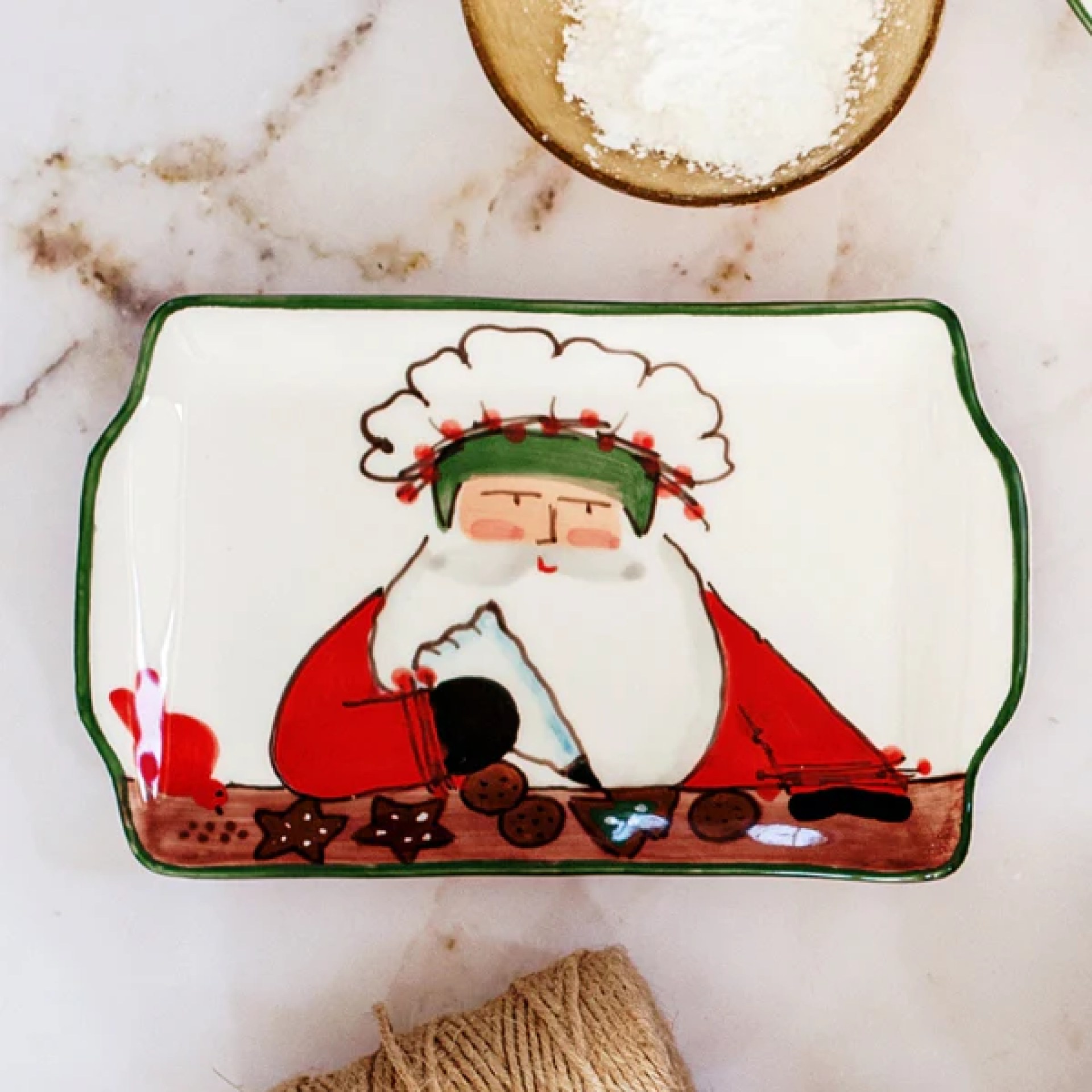 Old St. Nick 2025 Limited Edition Rectangular Plate 56 Old St. Nick 2025 Limited Edition Rectangular Plate 56